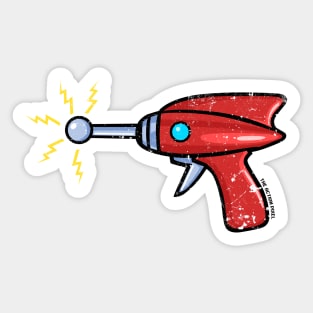 Ray Gun Sticker